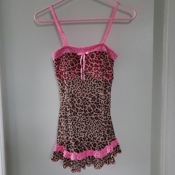 cheetah print lingerie